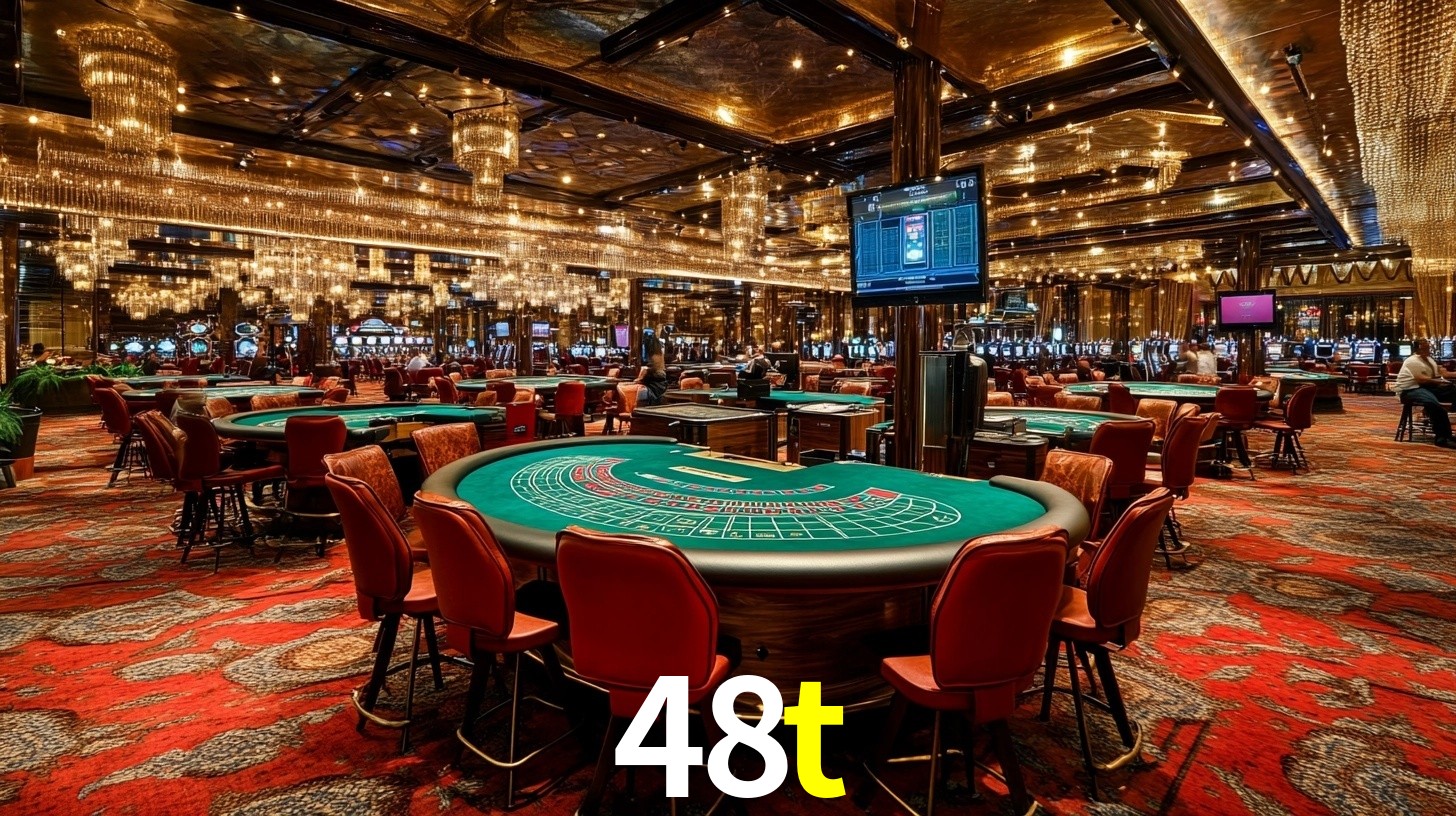 Sinta a adrenalina dos jogos de cassino com 48t